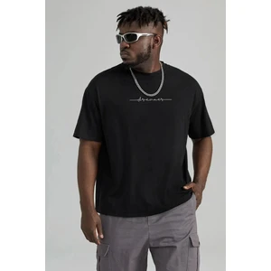 Only Trendwear  Erkek Dreamer Baskılı Oversize Tshirt