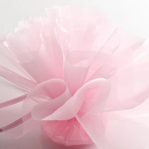 Kuzey Oyuncak 27 METREX70 cm Açık Pembe Süsleme Tülü Açık Pembe Tül Araba Düğün Dekor Tül Pink Decoratıon Tulle