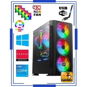 RX15 Intel Core I5-12400F 16 GB Ram 512 GB M.2 Nvme SSD 8gb RX580 Oyuncu Masaüstü Bilgisayar