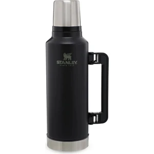 Klasik Vakumlu Paslanmaz Çelik Termos 1.9 Lt - Matte Black Pebble