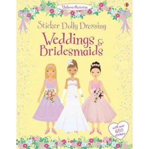Sticker Dolly Dressing Weddings and Bridesmaids - Fiona Watt