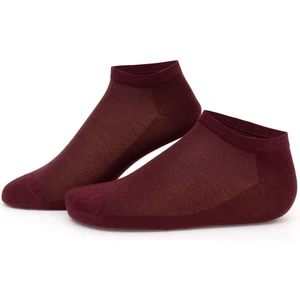 Pierre Cardin Erkek Erkek Bambu Karışımlı Bordo Patik Basic Çorap 50291764-900