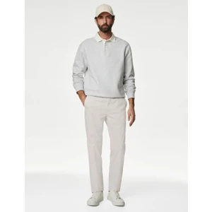Marks & Spencer Regular Fit Hafif Dokulu Chino Pantolon