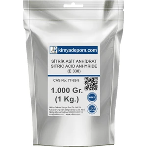 Kimya Depom Sitrik Asit Anhidrat E-330 1 Kg.