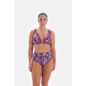 Kadın Fuşya Toparlayıcı Bikini Takım 3218