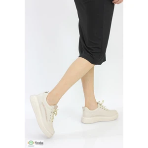 Kadın Mevsimlik Kalın Taban Klasık Tarz Casual Spor Ayakkabı SW24/SP034
