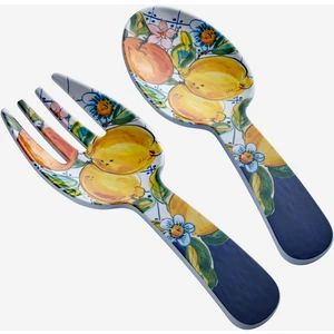 Chiara Alessi Capri Mavi Melamin Servis Seti 30 cm