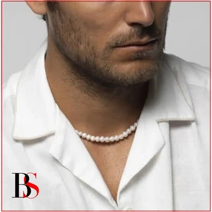 Bijustore Inci Erkek Choker Kolye