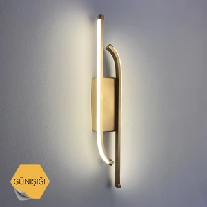 Asva Design Gold Laura Modern Günışığı Ledli Aplik