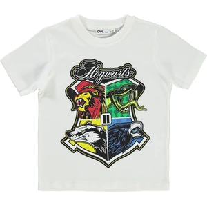 Harry Potter Erkek Çocuk Tişört 2-5 Yaş Ekru