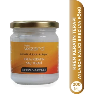 Hair Wizard Biotin  İçeren Tek Profesyonel Brezilya Keratini