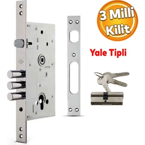 Kale 252 Rsn Monoblok Çelik Kapı Kilidi