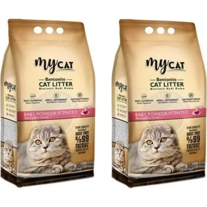 My Cat Bebek Pudralı Ince Taneli Bentonite Kedi Kumux2