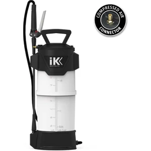 İK Sprayers Ik Multı Pro 12+ Plus Hava Kompresör Bağlantılı Kimyasal ve Asit Dayanımlı Basınçlı Pompa 10 Litre