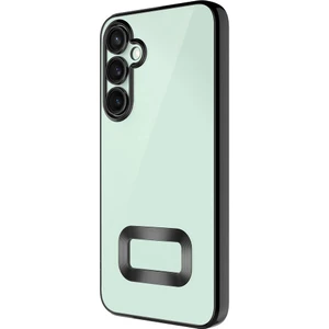 Case 4u Galaxy A55 Kılıf Kamera Korumalı Logo Gösteren Omega Kapak Siyah