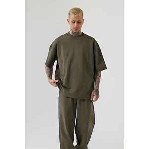 Erkek Kısa Kollu Oversize Pijama Takımı