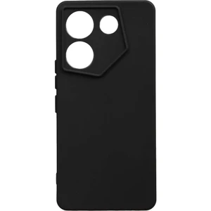 Case 4u Tecno Camon 20 Pro 5g Kılıf Kamera Korumalı Mat Renkli Yumuşak Kalın Sağlam Silikon Kılıf Biye Siyah