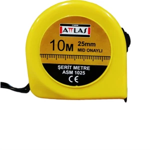 Şerit Metre 10MX25MM 10 mt ASM1025