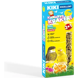 Kiki Excellent Kanarya Krakeri 3'lü Doğal Kraker KB355