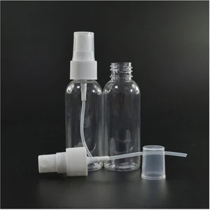 Ambalaj - 50ML Boş Plastik Sprey Şişe - 50'li Paket
