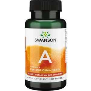 Vitamin A 10,000 Iu 250 Softgels