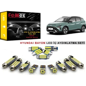 Hyundai Bayon Iç Aydınlatma Ampul Seti Femex Parlak Beyaz