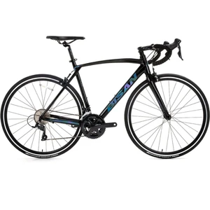 Rx 9500 105 22V Yol Bisikleti Parlak Siyah - Mor/yeşil 54CM