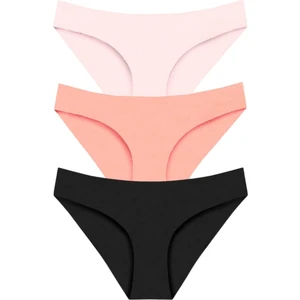 301 Kadın Dikişsiz Lazer Bikini Külot Paketi 301-V4