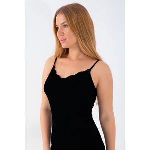 Mrr Majestic Kadın Atlet Tekli Paket %95 Pamuk %5 Likra