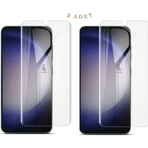 Samsung Galaxy S24 Plus Ile Uyumlu Ekran Koruyucu Şeffaf Temperli Kırılmaz Cam Ekran Koruyucu 2 Adet