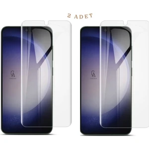 Samsung Galaxy S24 Ile Uyumlu Ekran Koruyucu Şeffaf Temperli Kırılmaz Cam Ekran Koruyucu 2 Adet
