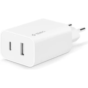 2.4A 12W Akım ve Isı Korumalı Type C ve USB Girişli Şarj Adaptörü Başlığı, Universal Şarj Aleti