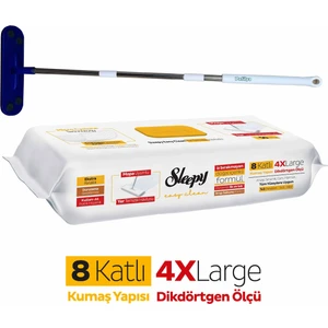 Easy Clean Arap Sabunu Katkılı Yer Temizlik Havlusu 50 Yaprak Pafilya Mop Temizlik Seti