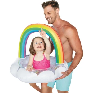 Oyuncak Park Bigmouth Rainbow Şişme Çocuk Simidi