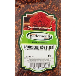 Çekirdekli Köy Biberi 500 gr