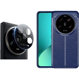 Xiaomi Mi 14 Ultra Kılıf Zore Niss Silikon Kapak + Kamera Lens Koruyucu