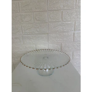 Ayaklı Kek Pasta Kurabiye Tatlı Sunum Tabağı 28CM