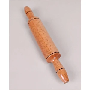 Und Trade 48 cm Ahşap Cilalı Merdane Oklava Lüx Hamur Açma Aparatı - Büyük Boy Merdane
