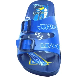 Şimşek Mcqueen Arabalı Erkek Çocuk Kaydırmaz Tabanlı Ev Anaokulu Deniz Yumuşak Terlik