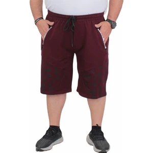 Moc Grande Mocgrande Büyük Beden Erkek Penye Şort Camouflage Pieces 24628 Murdum