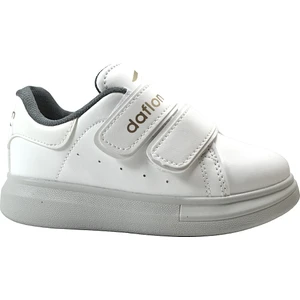 Onlo Ayakkabı Dt.91 Beyaz Cırtlı Çocuk Sneaker Spor Ayakkabı