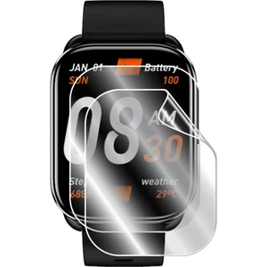 ECR MOBILE Qcy Watch Gs2 ile Uyumlu Hidrojel Nano Film Ekran Koruyucu (2 Adet)