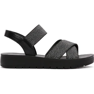 Kadın Siyah Bilekten Bantlı Sandalet