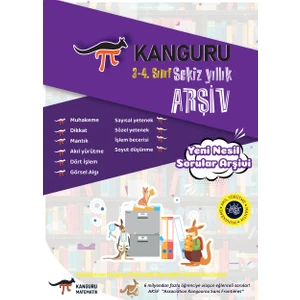 Kanguru Matematik 3 - 4. Sınıf 8 Yıllık Arşiv