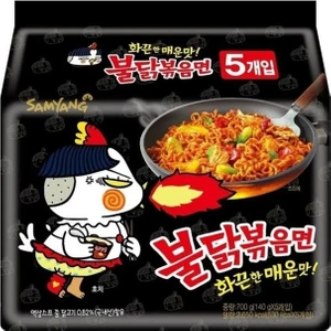 5'li Acılı Buldak Ramen Hazır Noodle