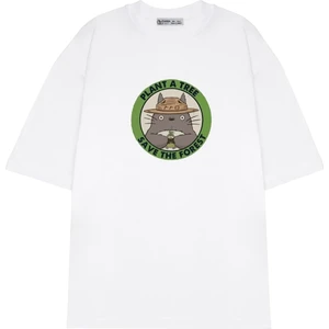 Green Mint  Oversize T-Shirt My Neighbor Totoro 2