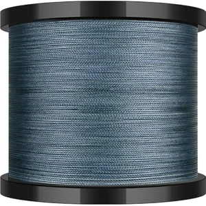Rikimaru 0.26 mm Rw8-8 Katlı 150 Metre, 23.2 kg Çeker, Gri Renkli İp, Örgü, İpek Misina