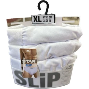 3 Lü Erkek Jakar Kemer Lycralı  Kumaş Slip Külot
