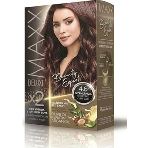 Maxx Deluxe Saç Boyası 4.6 Gizemli Kızıl