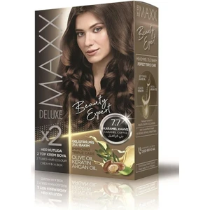 Maxx Deluxe Saç Boyası 7.7 Karamel Kahve
